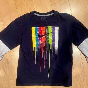 Colorful Nike long-sleeve tee